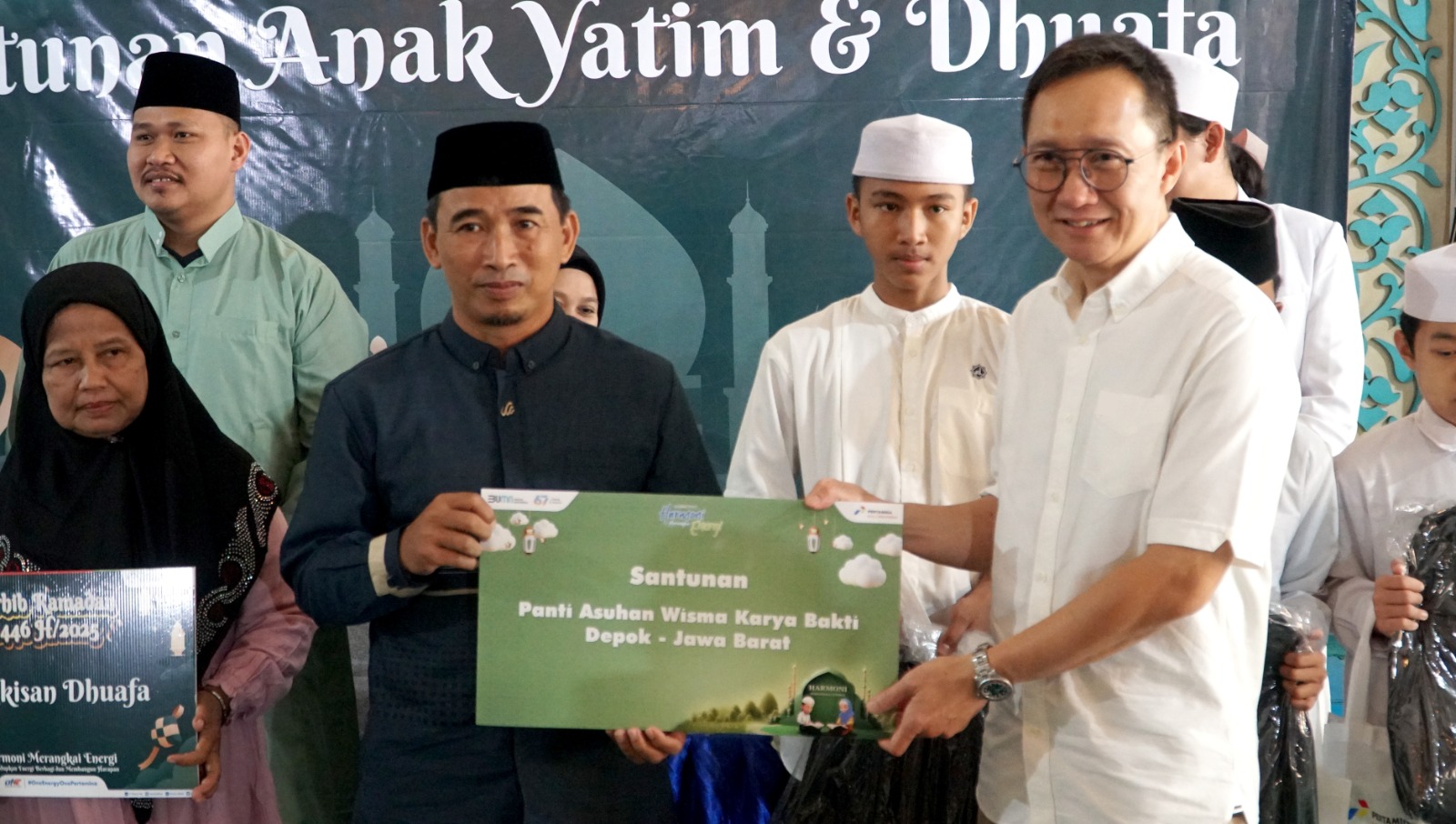 Sambut Ramadan 1446 H, Grup PT Pertamina Hulu Indonesia Gelar Doa Bersama dan Santunan Anak Yatim-Dhuafa
