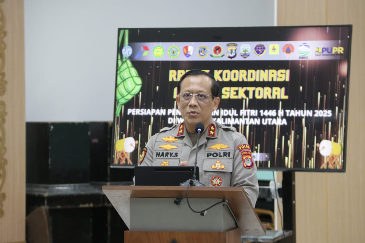 Polda Kaltara Dorong Sinergitas pada Pengamanan Idul Fitri 1446 H di Kalimantan Utara melalui Rapat Koordinasi Lintas Sektoral