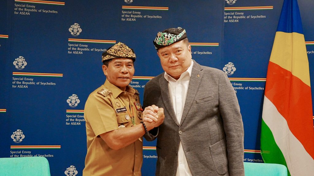 Gubernur Zainal Paparkan Prospek Pariwisata Kaltara di Kedubes Seychelles