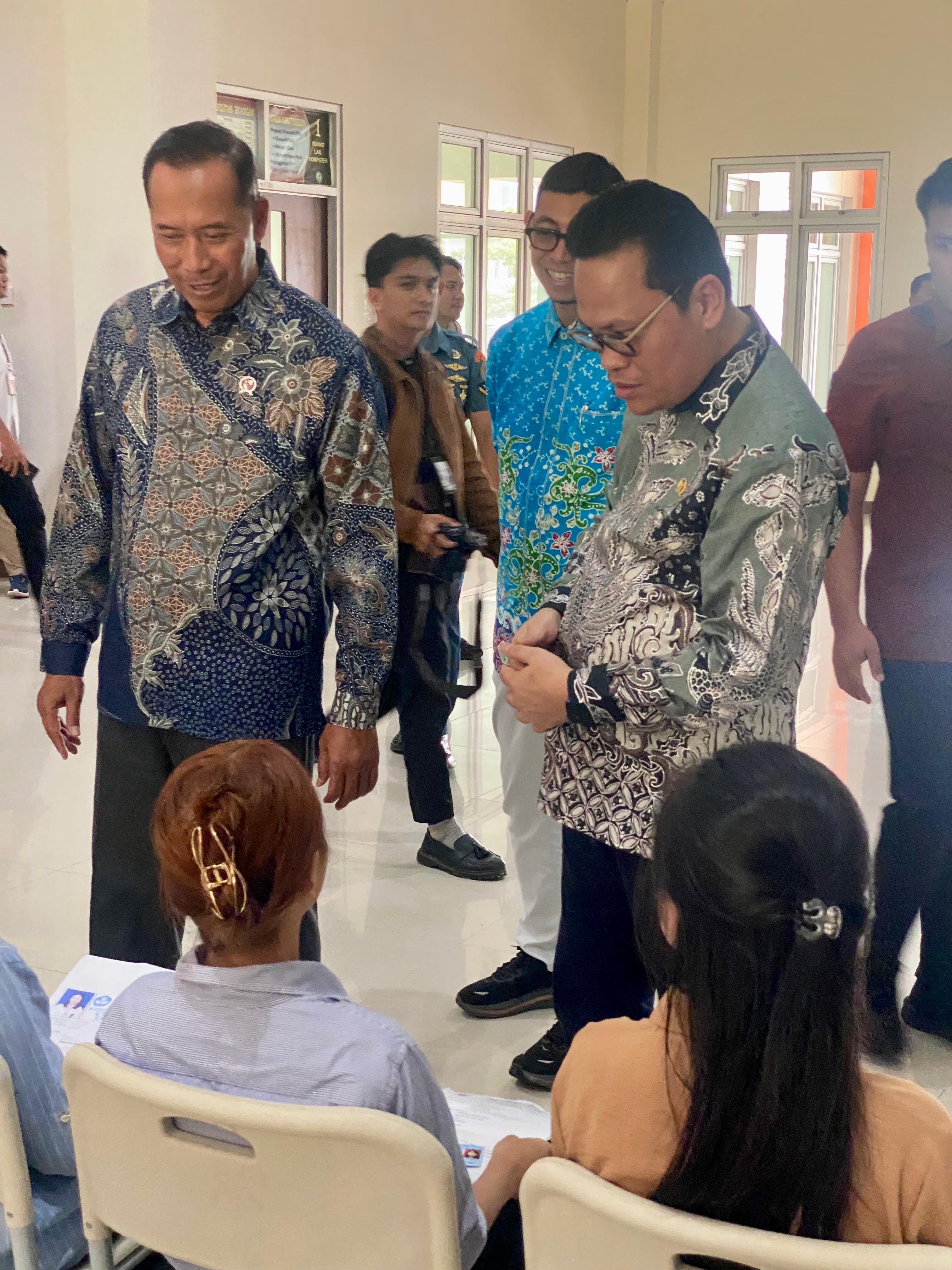 Hasan Basri Dampingi Wamendiktisaintek Tinjau UTBK di UB Tarakan: Perjuangkan Kuota KIP