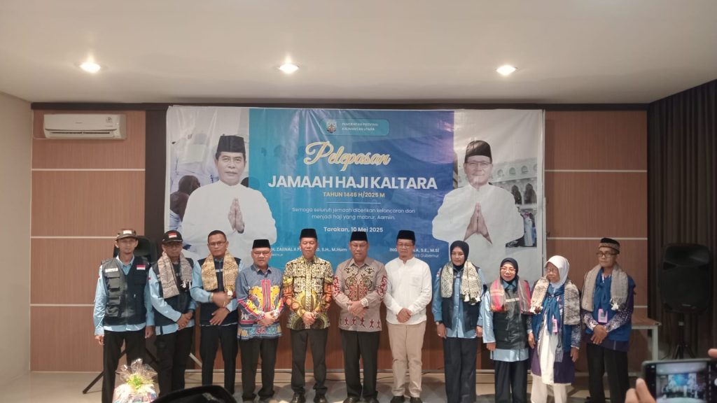 Pemprov Lepas Keberangkatan 416 Calon Jemaah Haji, Doakan Kaltara di Tanah Suci