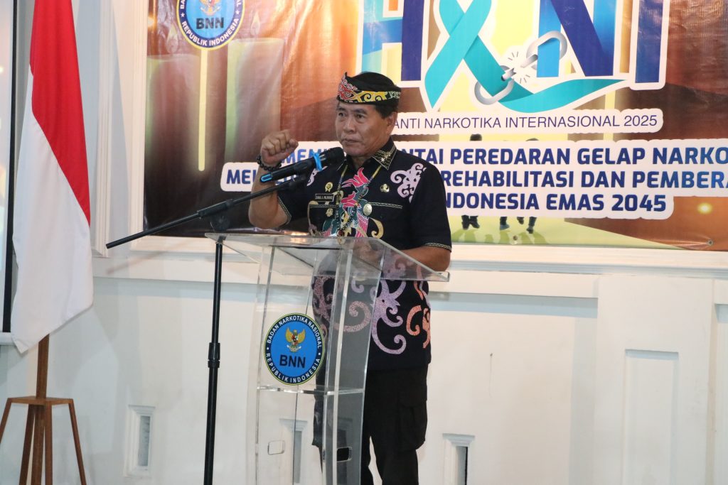 Hari Anti Narkoba Internasional 2025, Gubernur Ajak Masyarakat jadi Agen Perubahan Lawan Narkoba