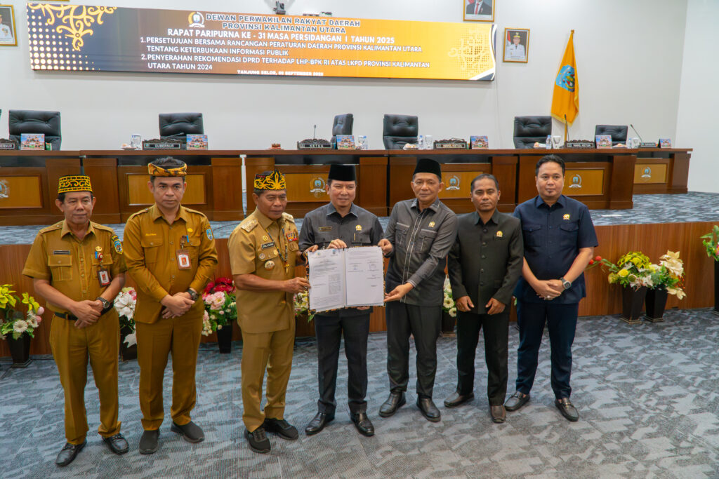 Pemprov Berkomitmen Segera Tindaklanjuti Rekomendasi DPRD Kaltara