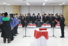 Gubernur Lantik Pejabat Fungsional dan PPPK, Tekankan Nilai ASN BerAKHLAK