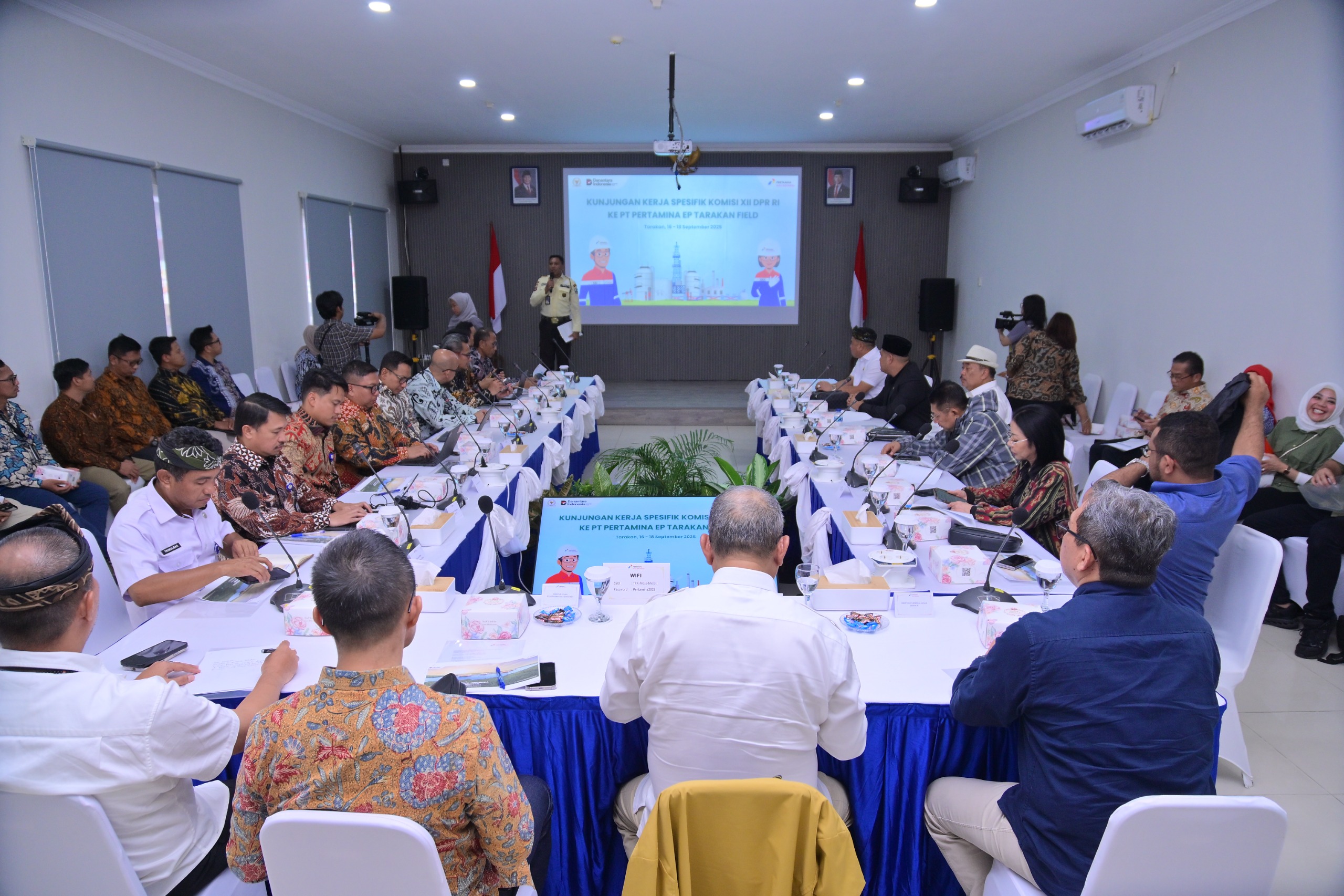 PT Pertamina Hulu Indonesia Paparkan Strategi Dukung Ketahanan Energi pada Kunjungan Kerja Komisi XII DPR RI di Kaltara