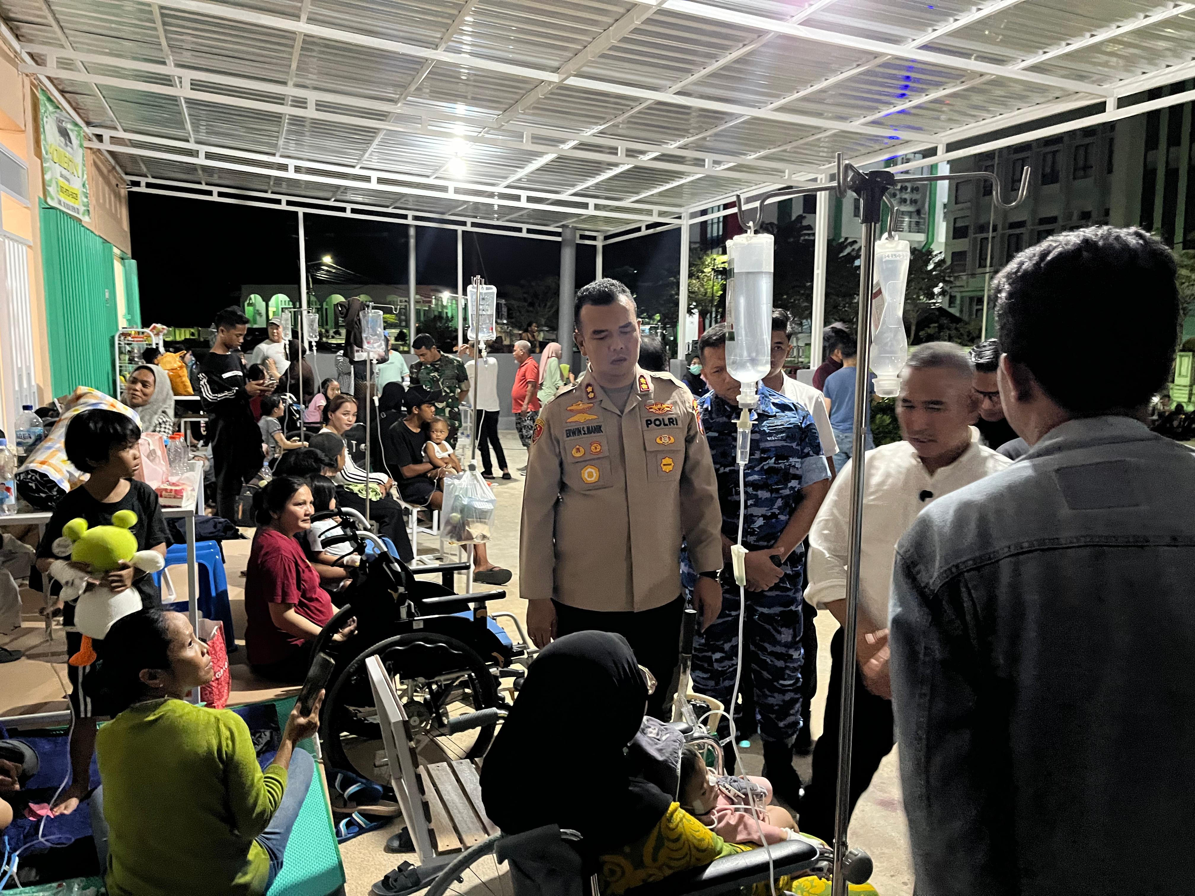 Forkopimda Tarakan Tinjau Rumah Sakit Pasca Gempa Bumi di Kota Tarakan