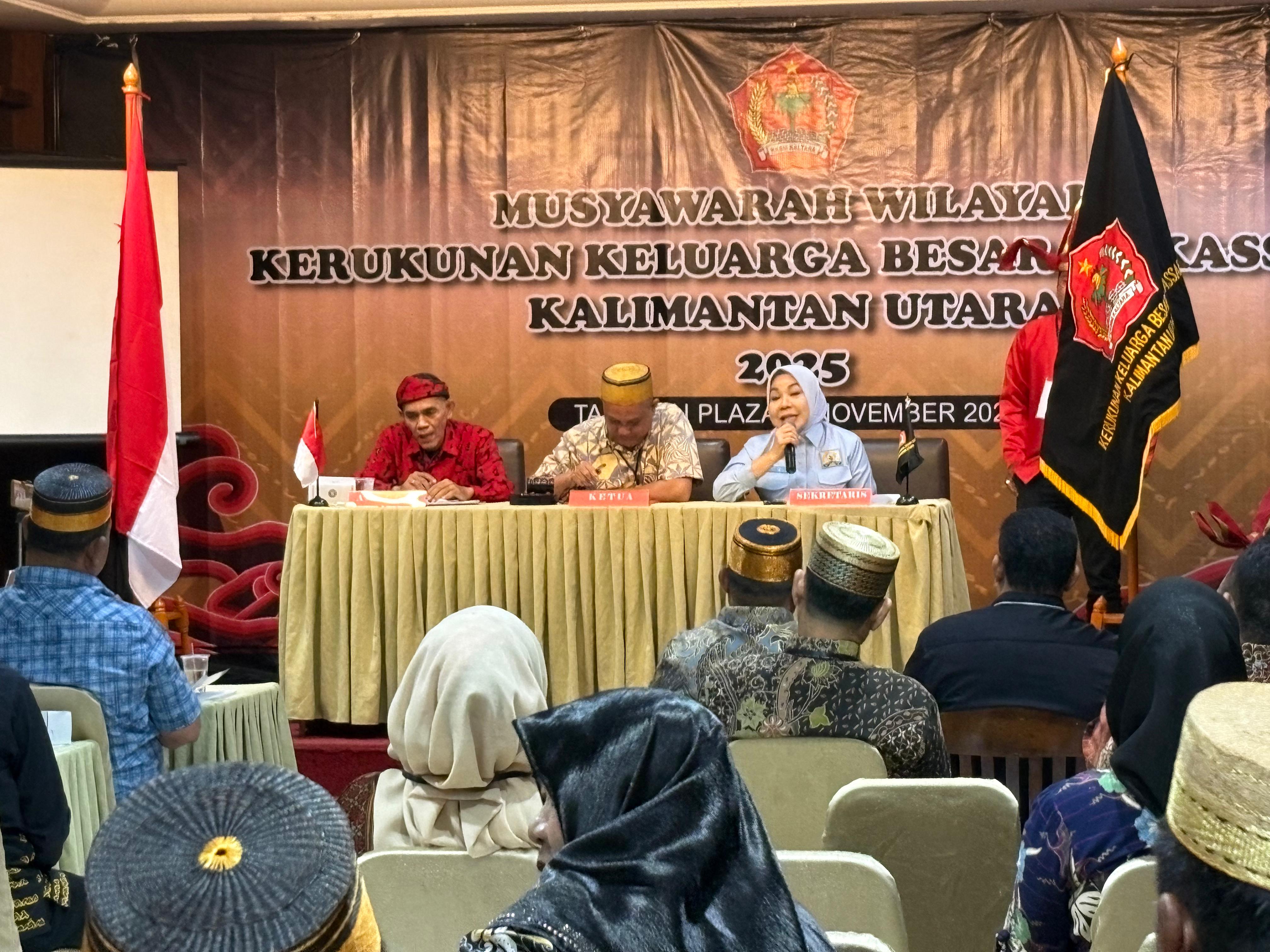 Hadiri Muswil KKBM Kaltara, Hj Rahmawati Zainal: KKBM adalah Bagian dari Keluarga Kami