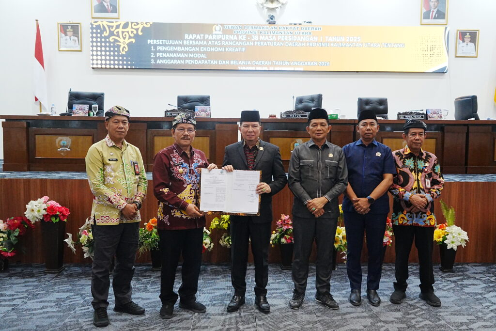Tiga Ranperda Disetujui, Dua Diantaranya jadi Fondasi Perekonomian Kaltara